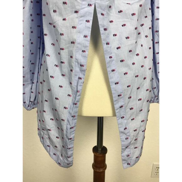 BCBG Max Azria Daniela Swiss Dot Off Shoulder Top - Picture 11 of 11
